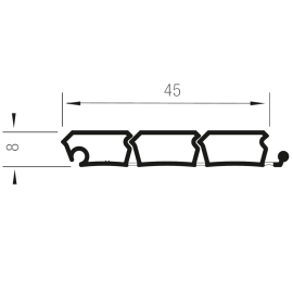 ZAL PROFIL CZARNY                          7929501003