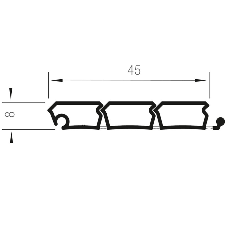 ZAL PROFIL CZARNY                          7929501003