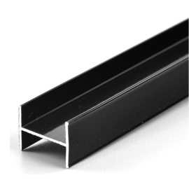 ŁĄCZNIK DOMUS CZARNY              8186   3m L