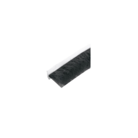 SZCZOTKA WPUSZCZANA przeciwkurz. czarna    4.8x12mm     0091-CZ L
