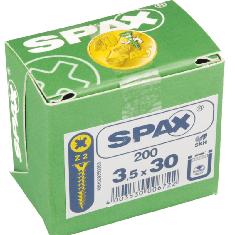 WKRĘT SPAX  MINI    4.0x16   op. 200