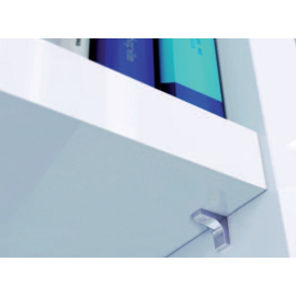 WSPORNIK PÓŁKI WURTH DO SZKŁA A0683311130961 TYP 1  K-LINE chrom