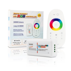 LED STEROWNIK RGB radiowy 1-strefowy ST-RGB-028-1S   3x6A        H