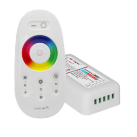 LED STEROWNIK RGB radiowy 1-strefowy ST-RGB-028-1S   3x6A        H