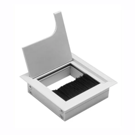 PRZELOTKA DO KABLI.METAL 80x80  ALUMINIUM LB-K80x80-05