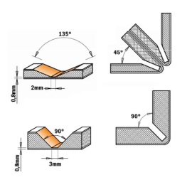 CMT FREZ 915.001.11 HM D18  I7,4 A90      S8