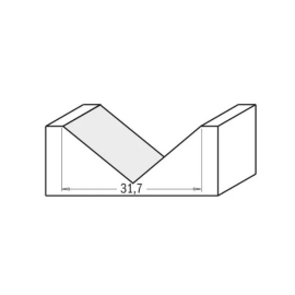 CMT FREZ 915.317.11 HM D31,7 I19 A90 S8