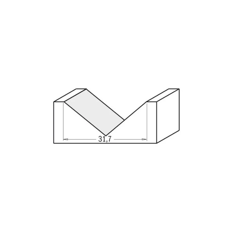 CMT FREZ 915.317.11 HM D31,7 I19 A90 S8