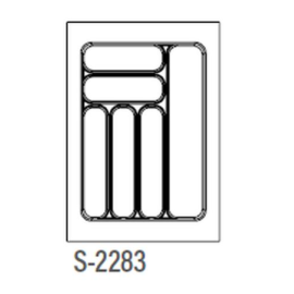 WKŁAD NA SZTUĆCE S SZARY  400/490    S-2283-GP