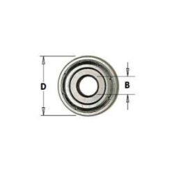 CMT ŁOŻYSKO 791.014.00 D28,5    d4,76 T8,4