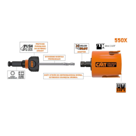 CMT OTWORNICA UNIWERSALNA MAX  68mm   550-068X