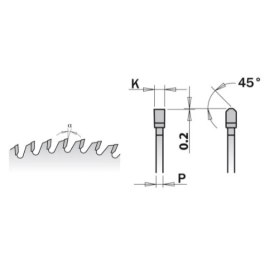 CMT PIŁA 281.708.14M HM D350 F30 Z108
