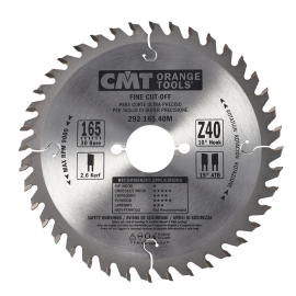 CMT PIA 292.165.40M HM 165x30x2.6/1.6 Z