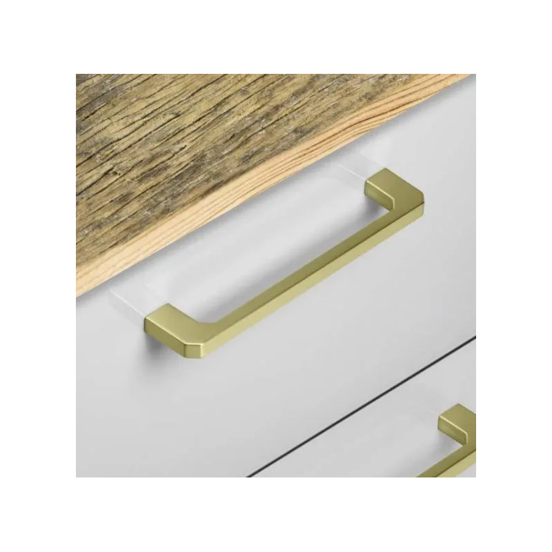 UCHWYT NOMET campana   C-5825 G77  ZŁOTY MAT      L-160  