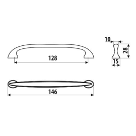 UN 13-0128-G0007        UCHWYT MEBLOWY
