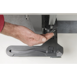 Półka nerka HAFELE TRIGON 500 BIAŁA PRAWA 541.59.750