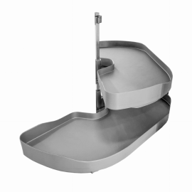 Półka nerka HAFELE TRIGON 600 ANTRACYT PRAWA 541.59.460