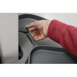 Półka nerka HAFELE TRIGON 600 BIAŁA LEWA 541.59.761