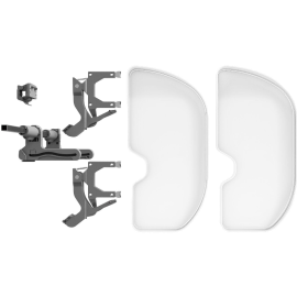 Półka nerka HAFELE TRIGON 600 BIAŁA LEWA 541.59.761