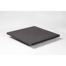 Płyta meblowa MDF surowa czarna - 18 mm