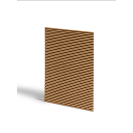 Płyta MDF surowy gięty poprzeczny 10 mm