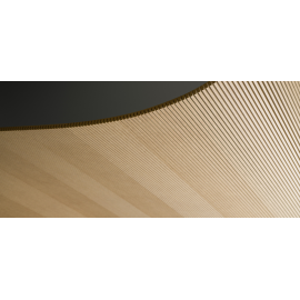 Płyta MDF surowy gięty poprzeczny 8 mm