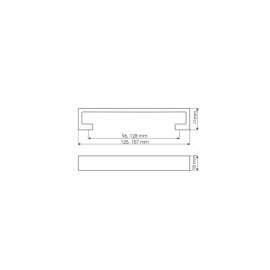 US 92-0096-G0008        UCHWYT MEBLOWY**