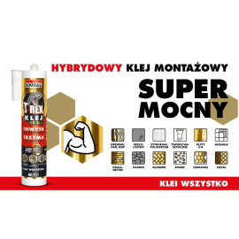KLEJ hybrydowy T-REX GOLD 290ml