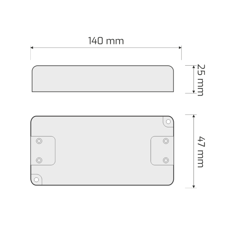 ZASILACZ LED DO PASKÓW   24V    33W   STANDARD PLUS  DL