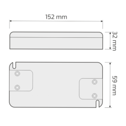 ZASILACZ LED DO PASKÓW   24V    65W   STANDARD PLUS  DL