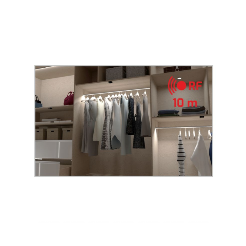 WYŁĄCZNIK DELI 2 sensor PIR z funkcją ściemniania biały