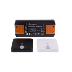 WYŁĄCZNIK DELI 2 sensor PIR z funkcją ściemniania czarny