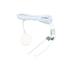 WYŁĄCZNIK DOTYKOWY PODBLATOWY 12-24V DC/5A do płyty max 38mm biały, przewód 2m