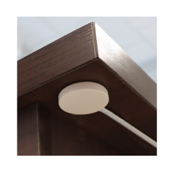 WYŁĄCZNIK DOTYKOWY PODBLATOWY 12-24V DC/5A do płyty max 38mm biały, przewód 2m