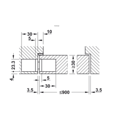 ZAWIAS H BEZPRZYLG 30 UNIWER/KUBICA 927.91.540