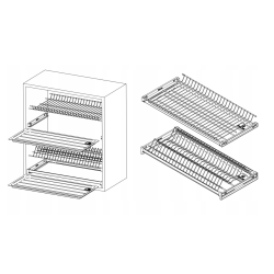 OCIEKARKA DO NACZ 90 VARIANT III  CZARNY MAT