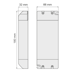 ZASILACZ LED BASIC 100W bez przewodów