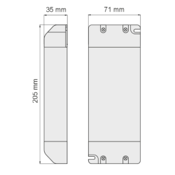 ZASILACZ LED BASIC 150W bez przewodów