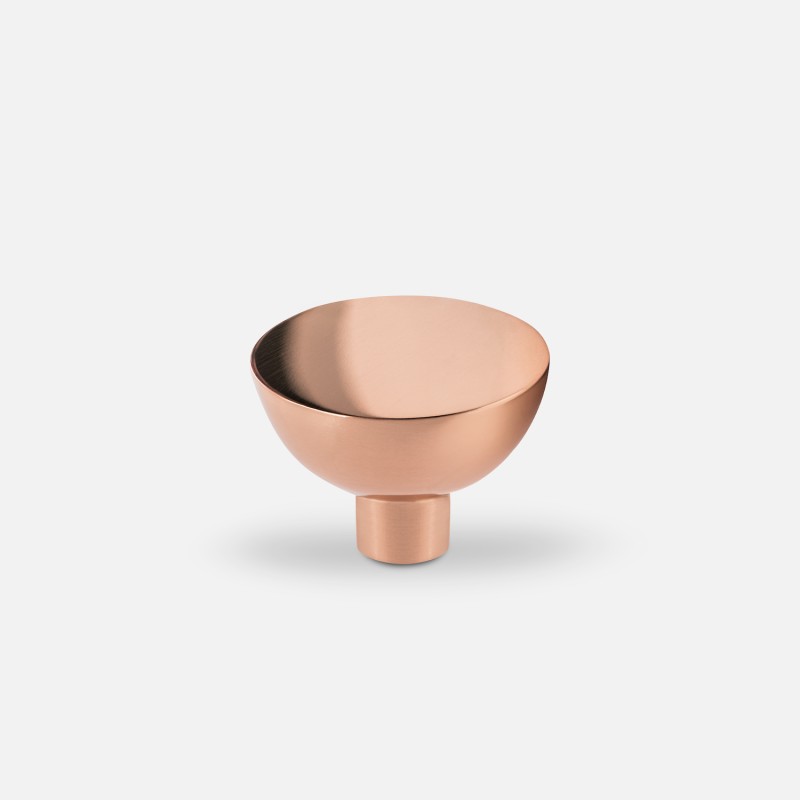 GAŁKA OH LUNA M COPPER POLISHED 30x22