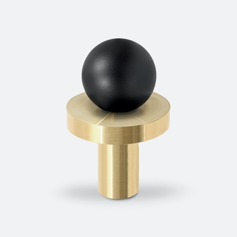 GAŁKA OH POLA GOLD BLACK 30x46 GAŁKA OH POLA GOLD BLACK 30x46