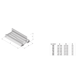 OCIEKARKA DO NACZ JEDNOPOZIOM  60   EF.CHR