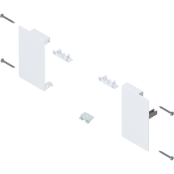 Mocowanie frontu szuflady wewnętrznej merivobox  wys.M  ZI4.0MS1 biały mat