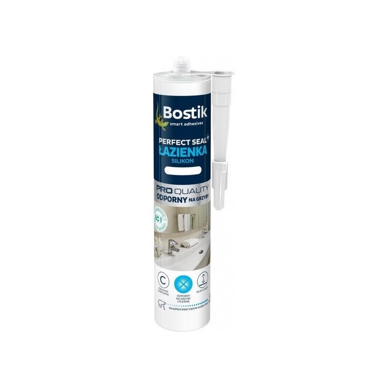 Silikon Bostik Perfect Seal Łazienka bezbarwny 280 ml Silikon Bostik Perfect Seal Łazienka bezbarwny 280 ml