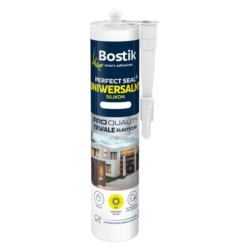 Silikon Bostik Perfect Seal uniwersalny bezbarwny 280 ml Silikon Bostik Perfect Seal uniwersalny bezbarwny 280 ml