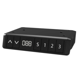 STELAŻ BIURKA FUTURO II 625-1285  CZARNE