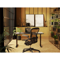 STELAŻ BIURKA FUTURO II 625-1285  CZARNE